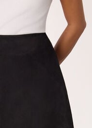 Petite Suede A Line Skirt