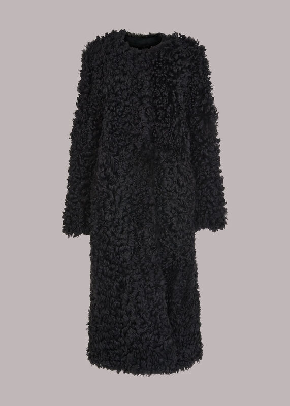 Eliza Shearling Coat