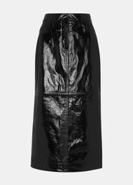 Rachel Patent Leather Skirt