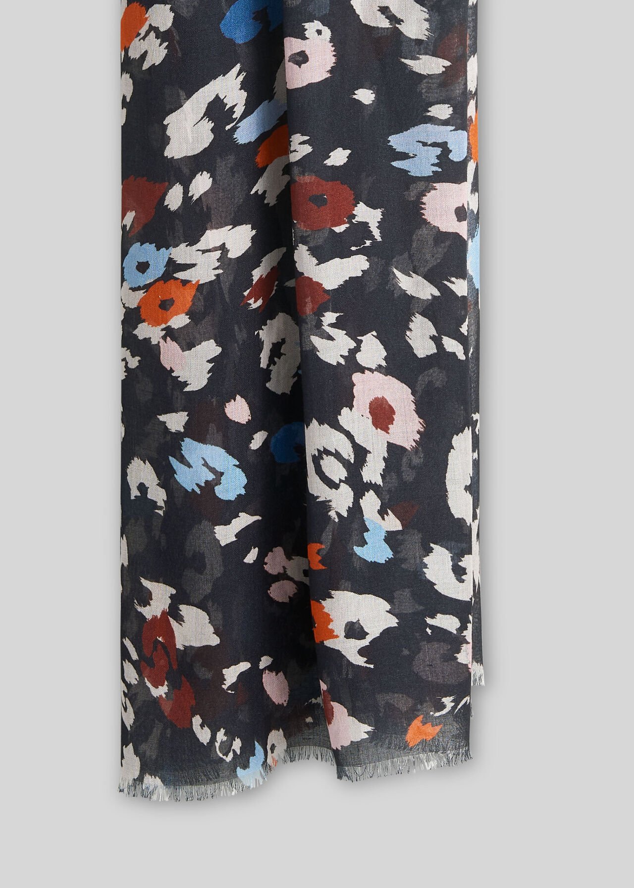 Black/Multi Lily And Lionel Animal Scarf | WHISTLES | Whistles
