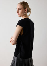 Cashmere V Neck Tank
