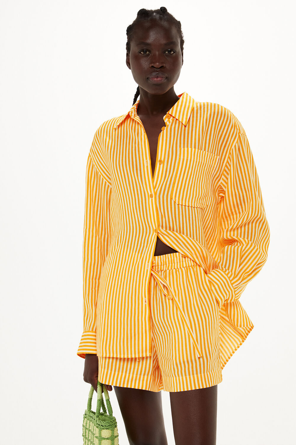 Multicolour Sunshine Stripe Short