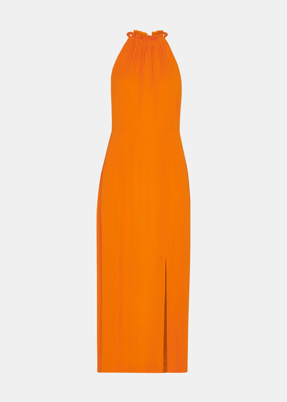 Eliza Halterneck Midi Dress
