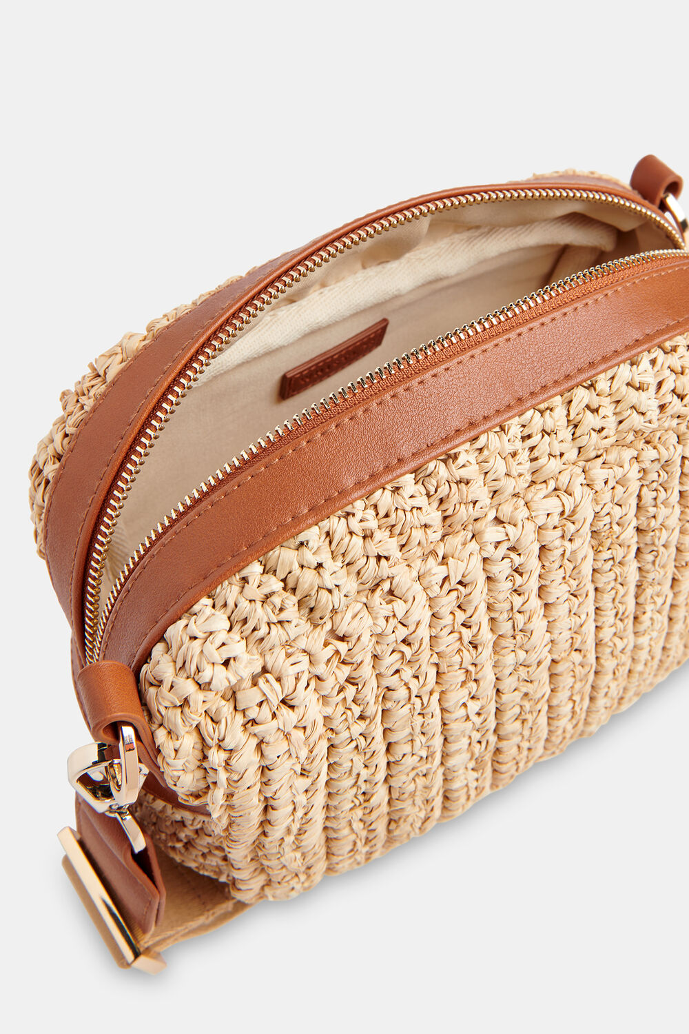Straw Bibi Crossbody Bag