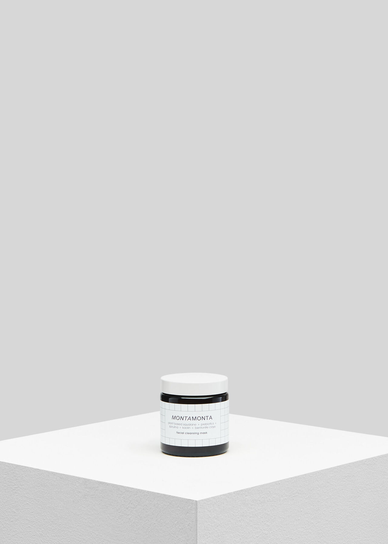 Montamonta Cleansing Mask Black and White