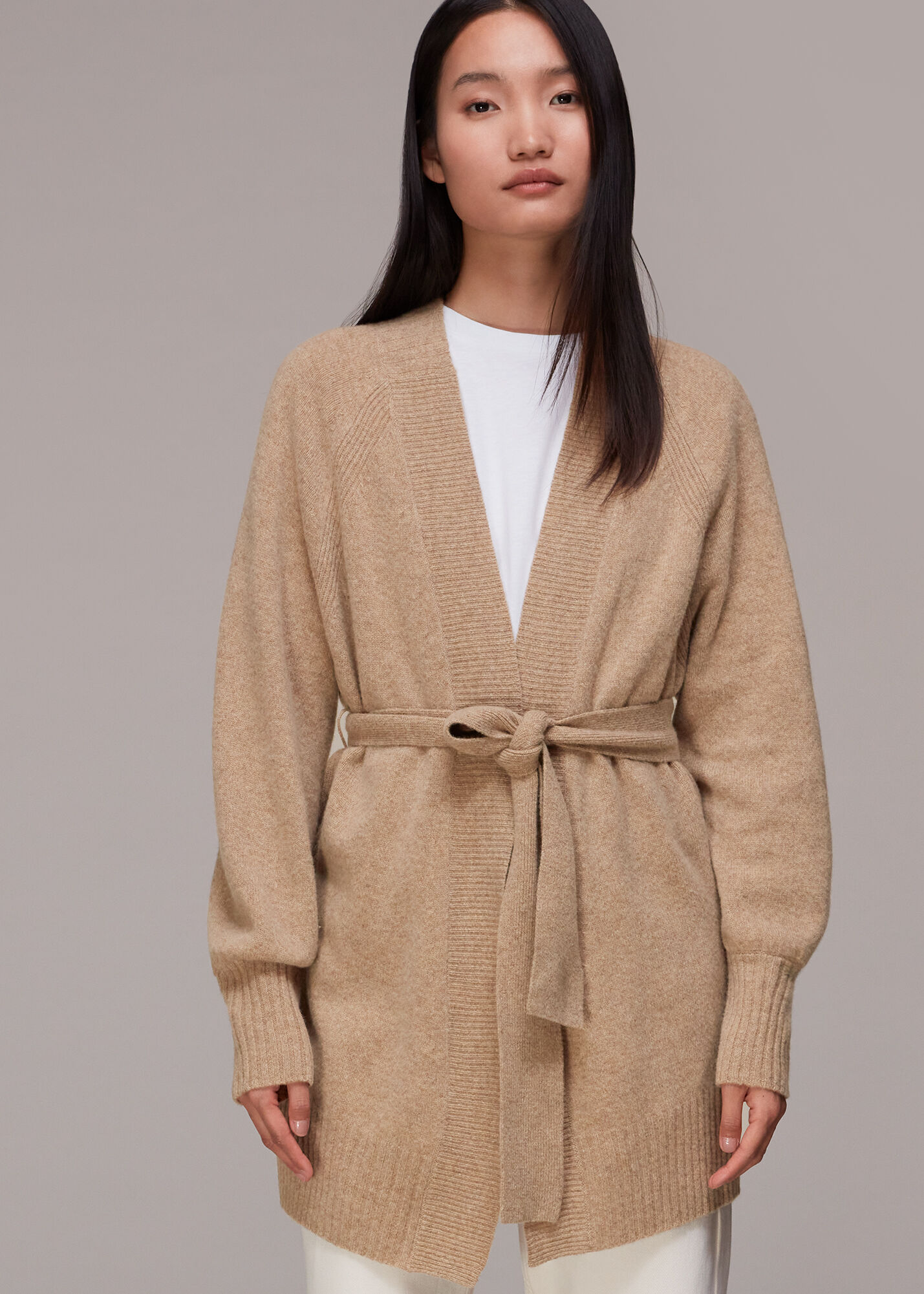 Knitted Wrap Cardigan