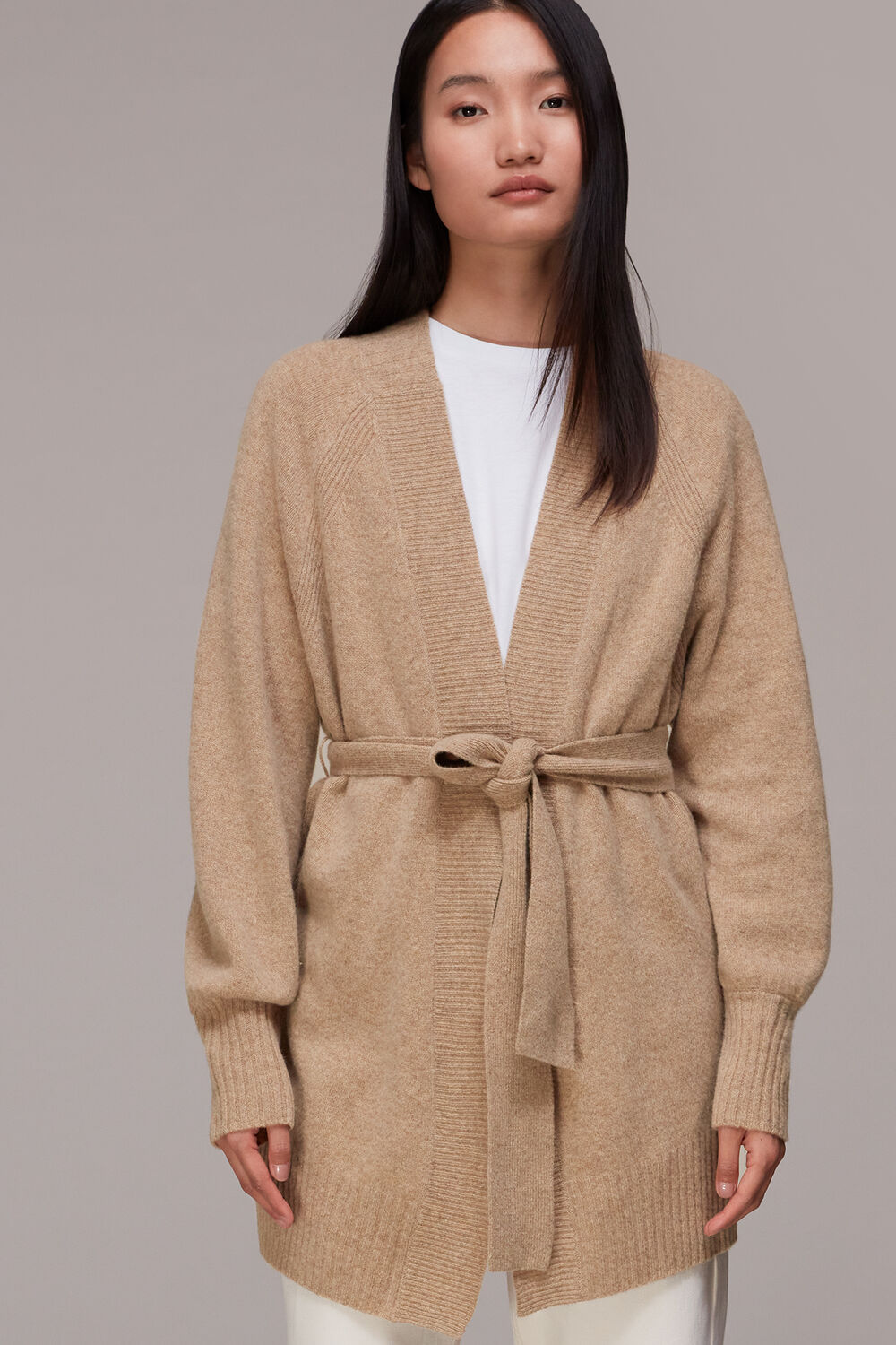 Knitted Wrap Cardigan