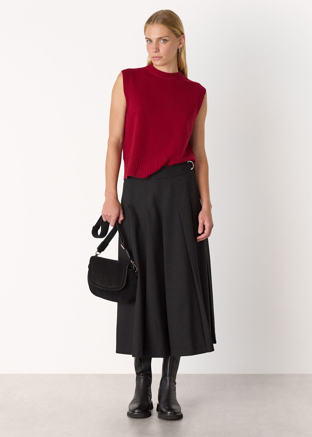 Wool Sleeveless Tank