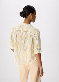 Ditsy Stem Textured Shirt