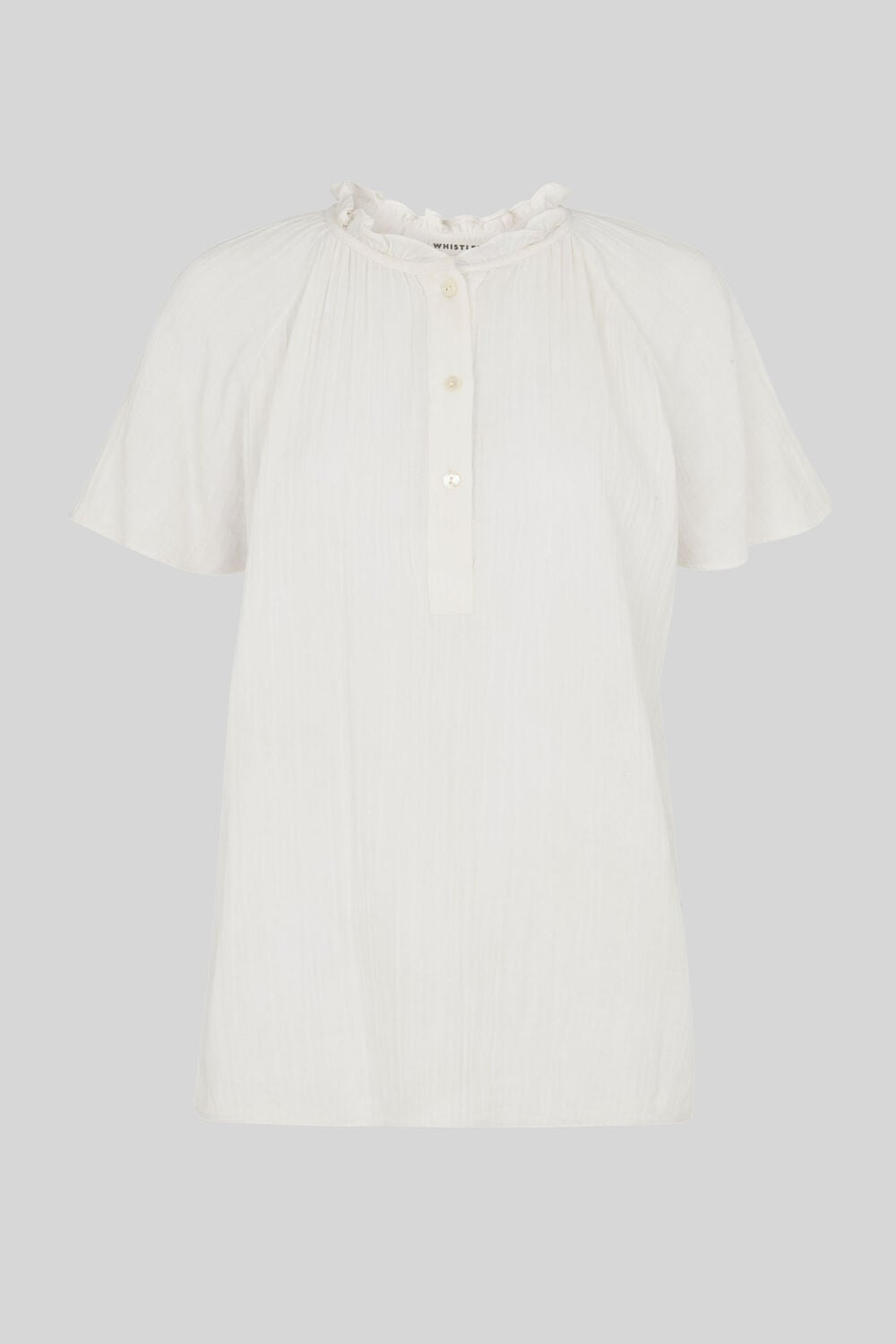 Tilly Textured Top Ivory/Multi