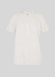 Tilly Textured Top Ivory/Multi