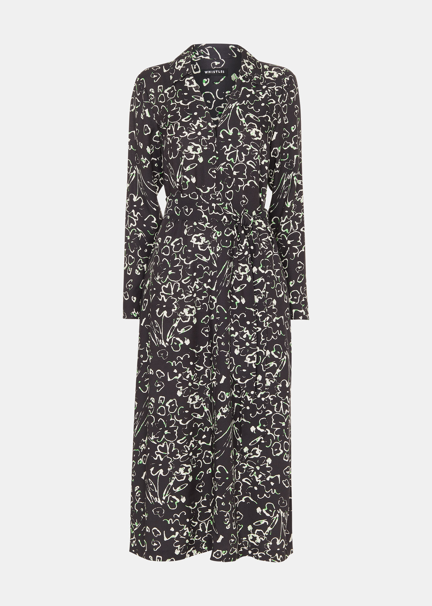 Whistles stallion print hotsell shirt dress