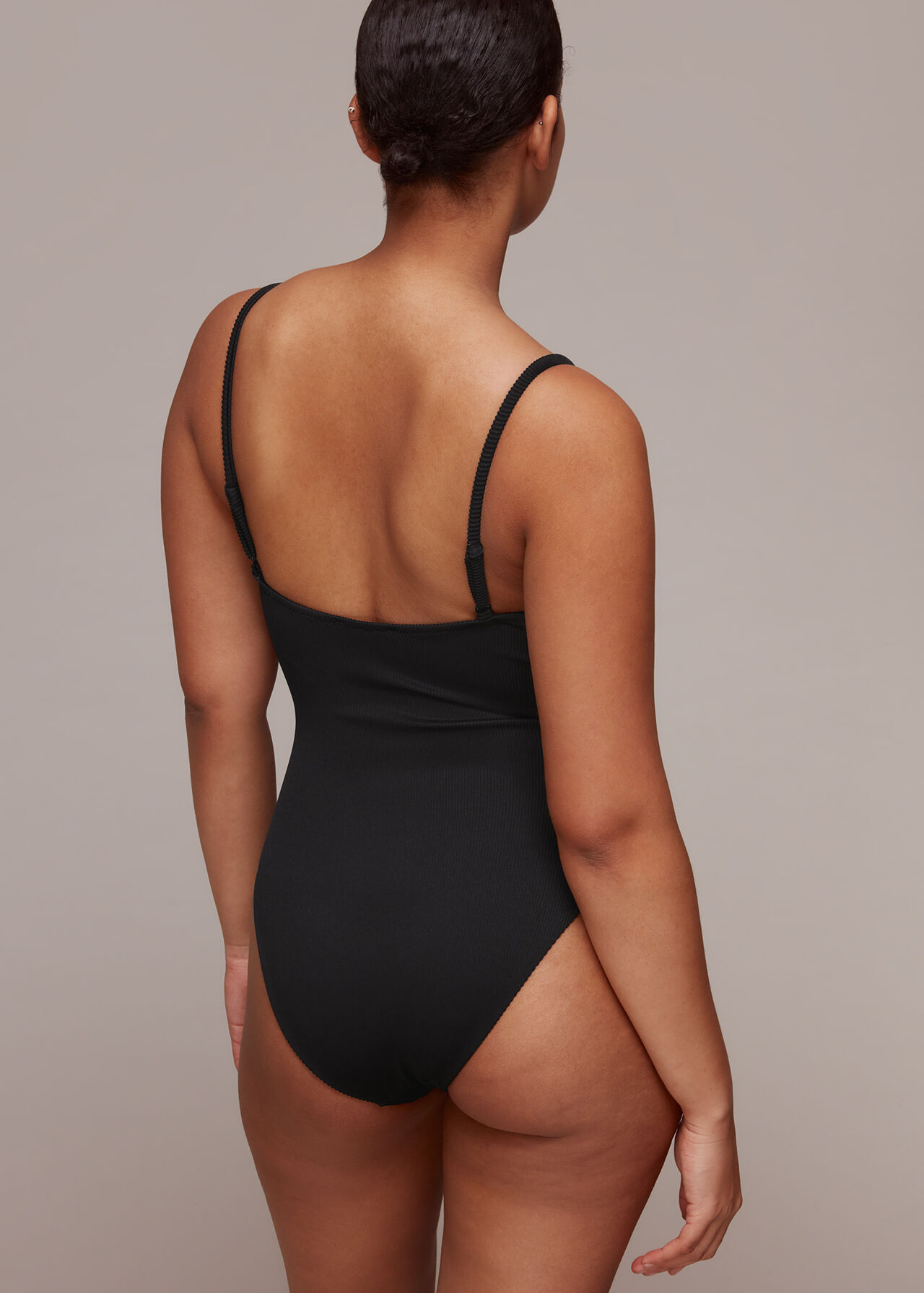 Ribbed Underwire Swimsuit