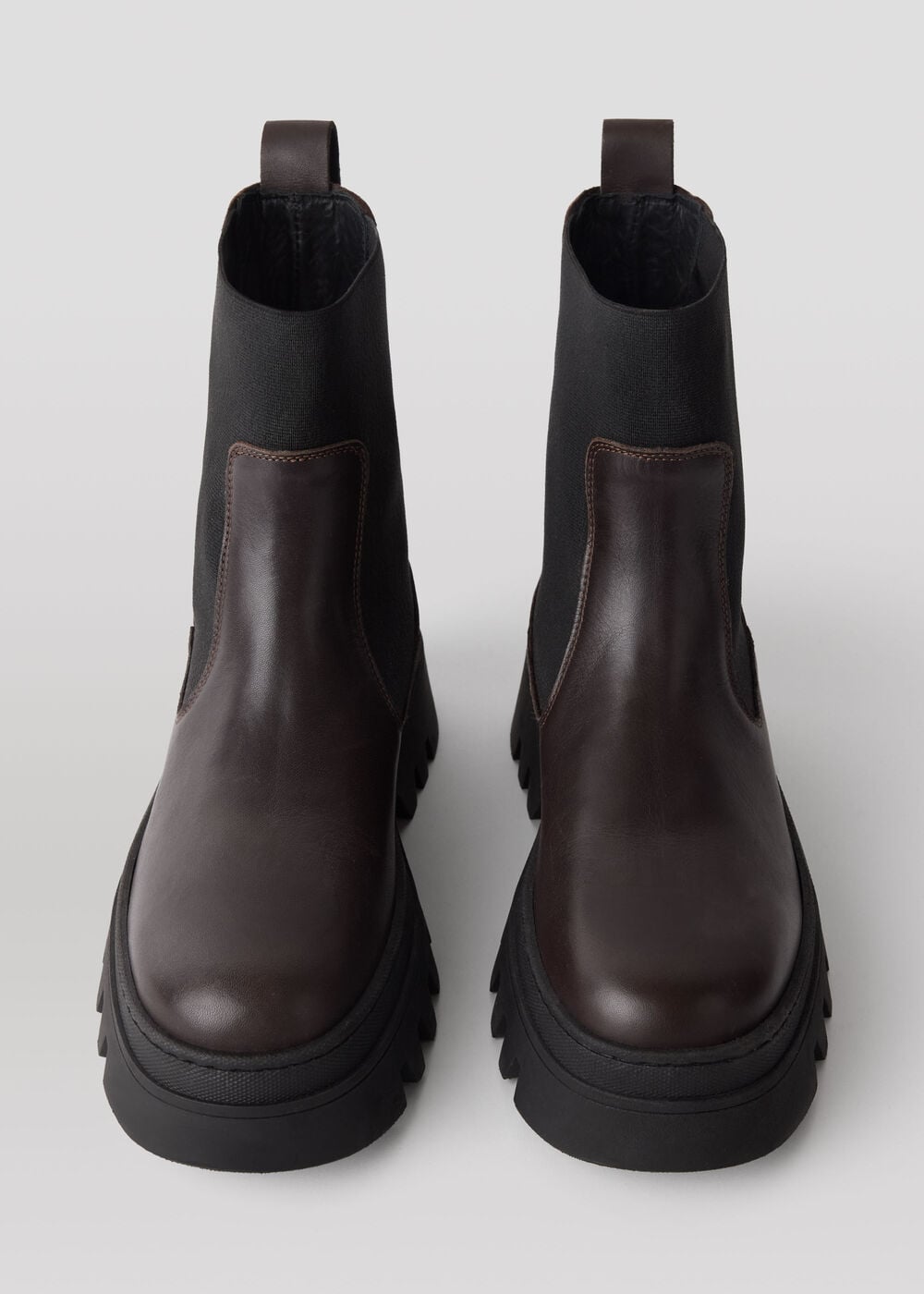 Chocolate Hatton Chunky Chelsea Boot