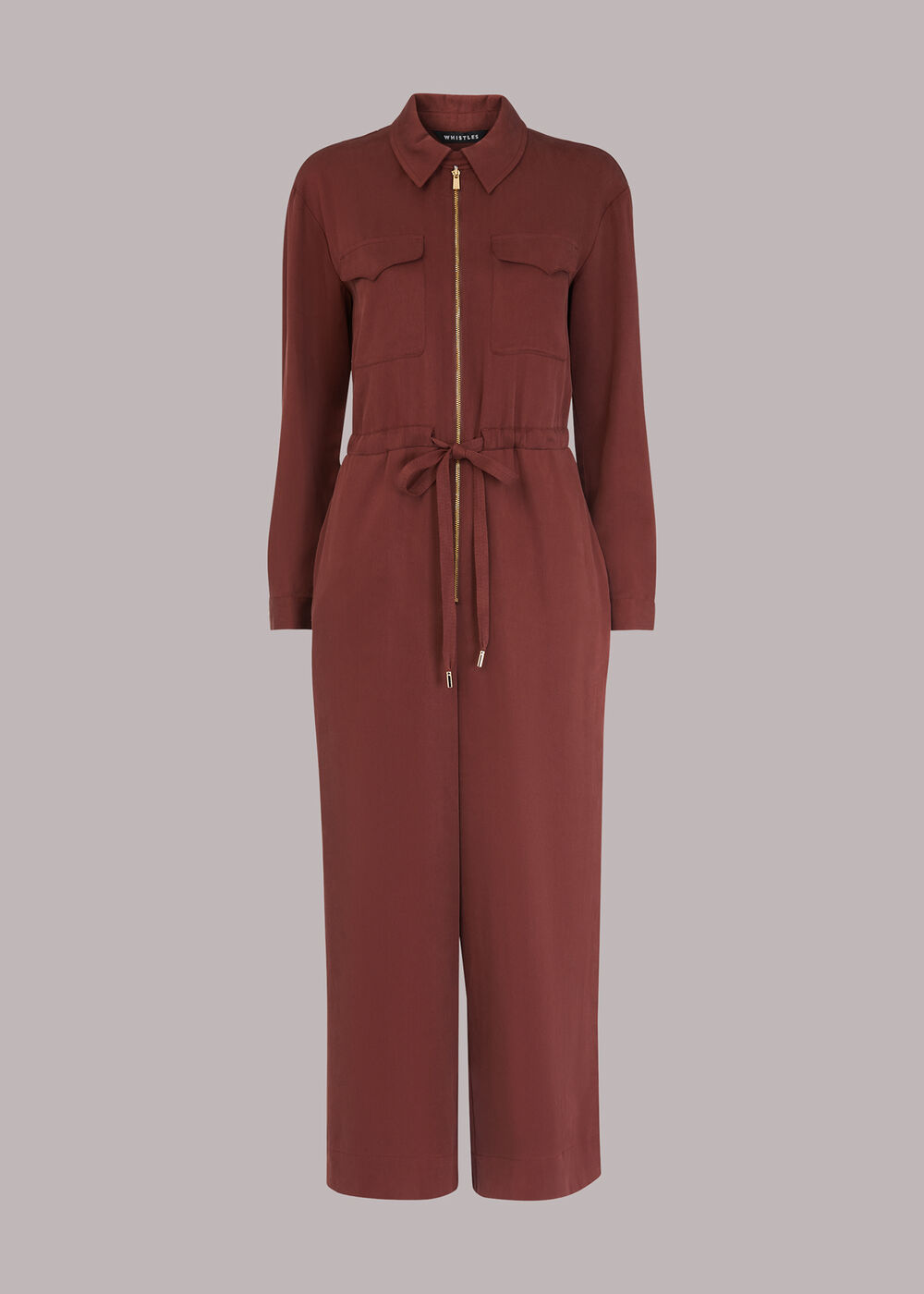 Danny Zip Front Jumpsuit