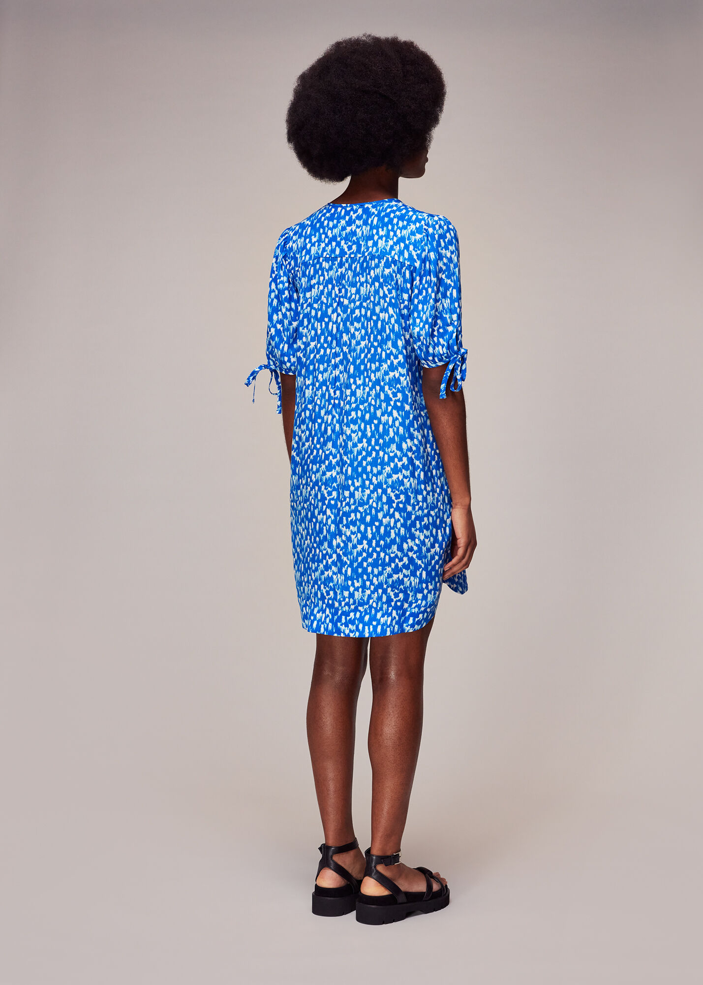 Whistles luna cordilla print on sale dress
