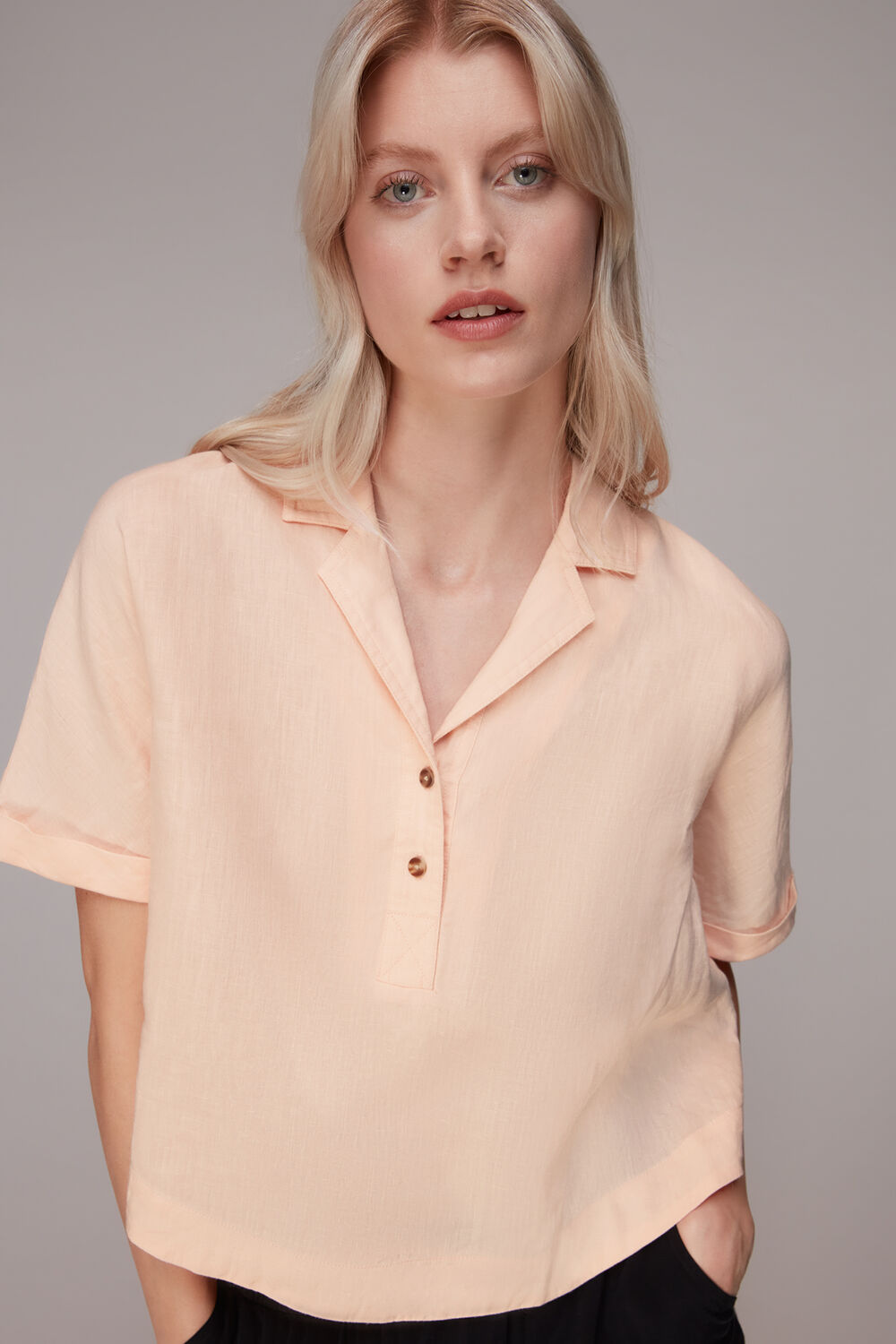 Sadie Linen Top