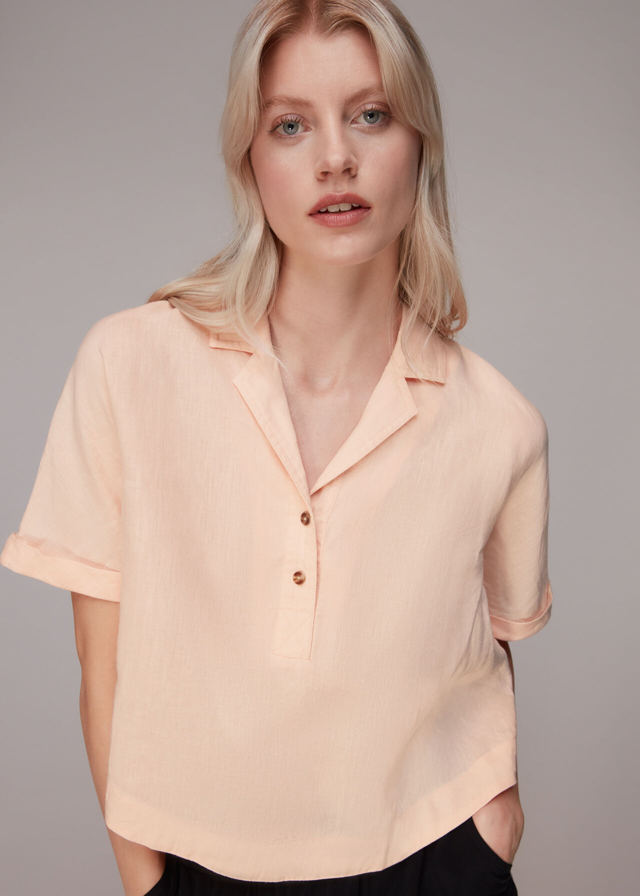 Sadie Linen Top