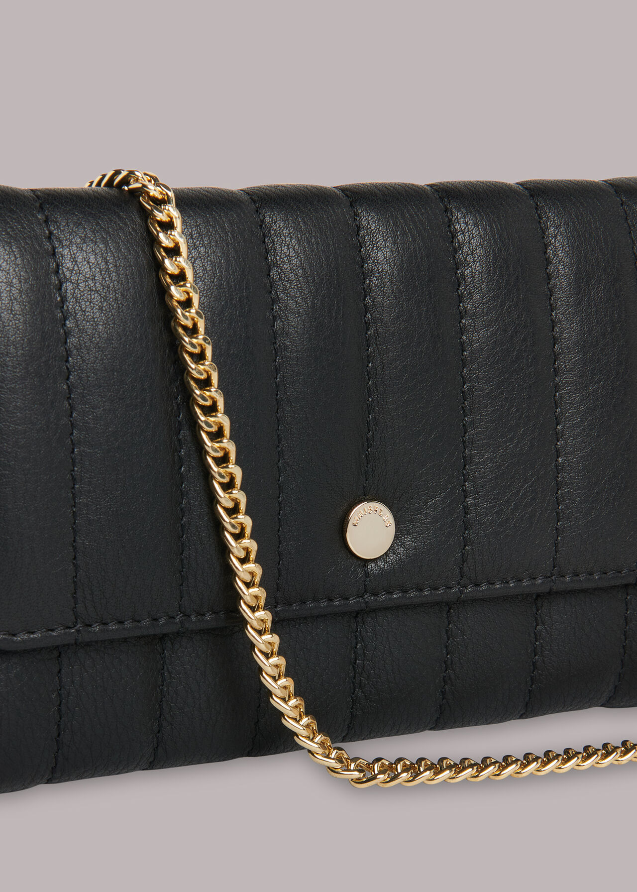 Elly Quilted Chain Purse