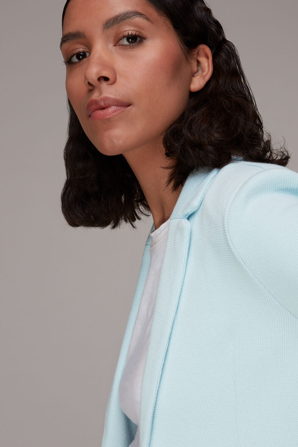 Slim Fit Jersey Jacket