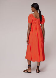 Tie Detail Elouise Midi Dress