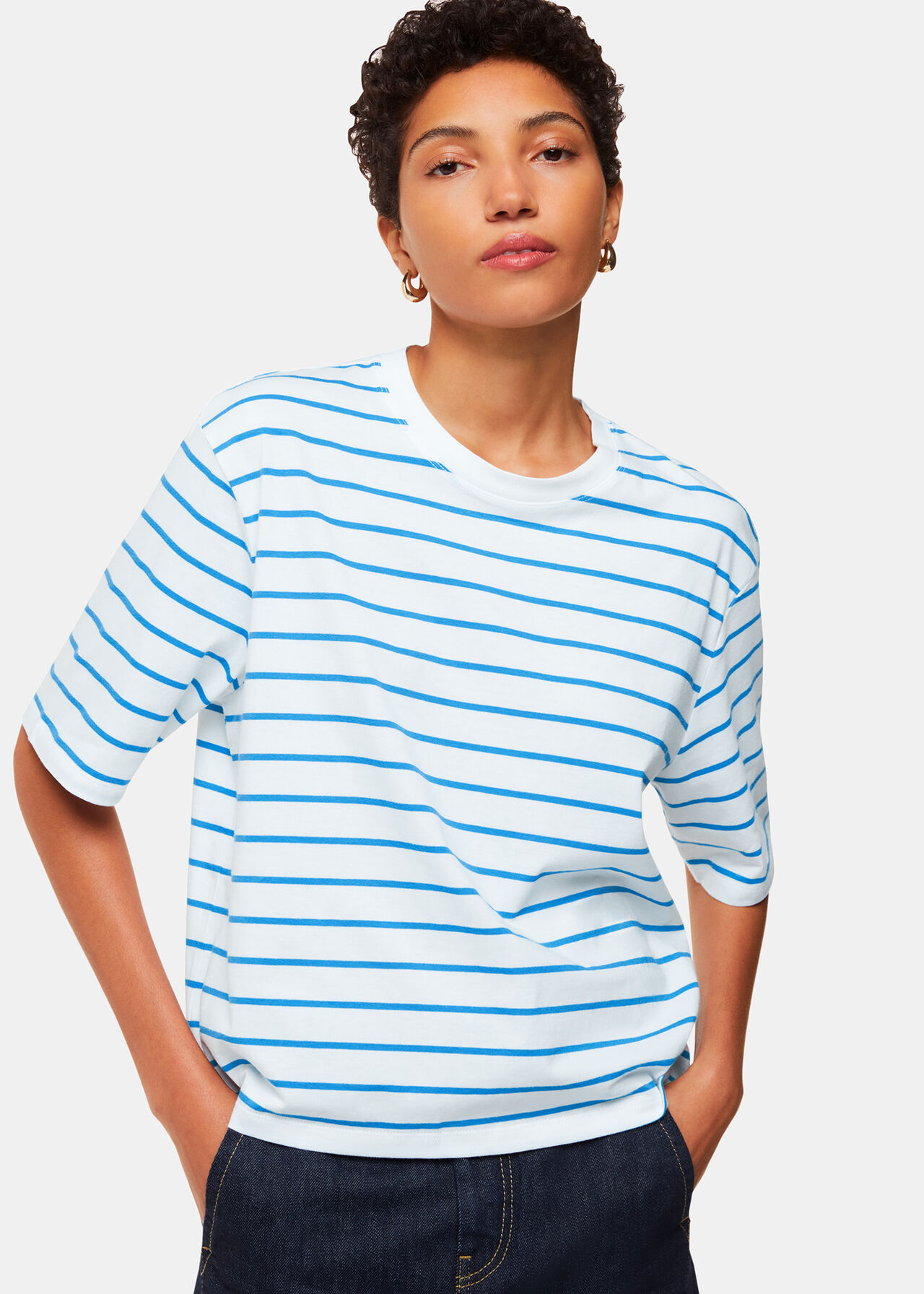 Stripe Short Sleeve T-shirt
