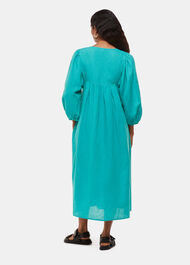 Petite Gloria Linen Blend Dress