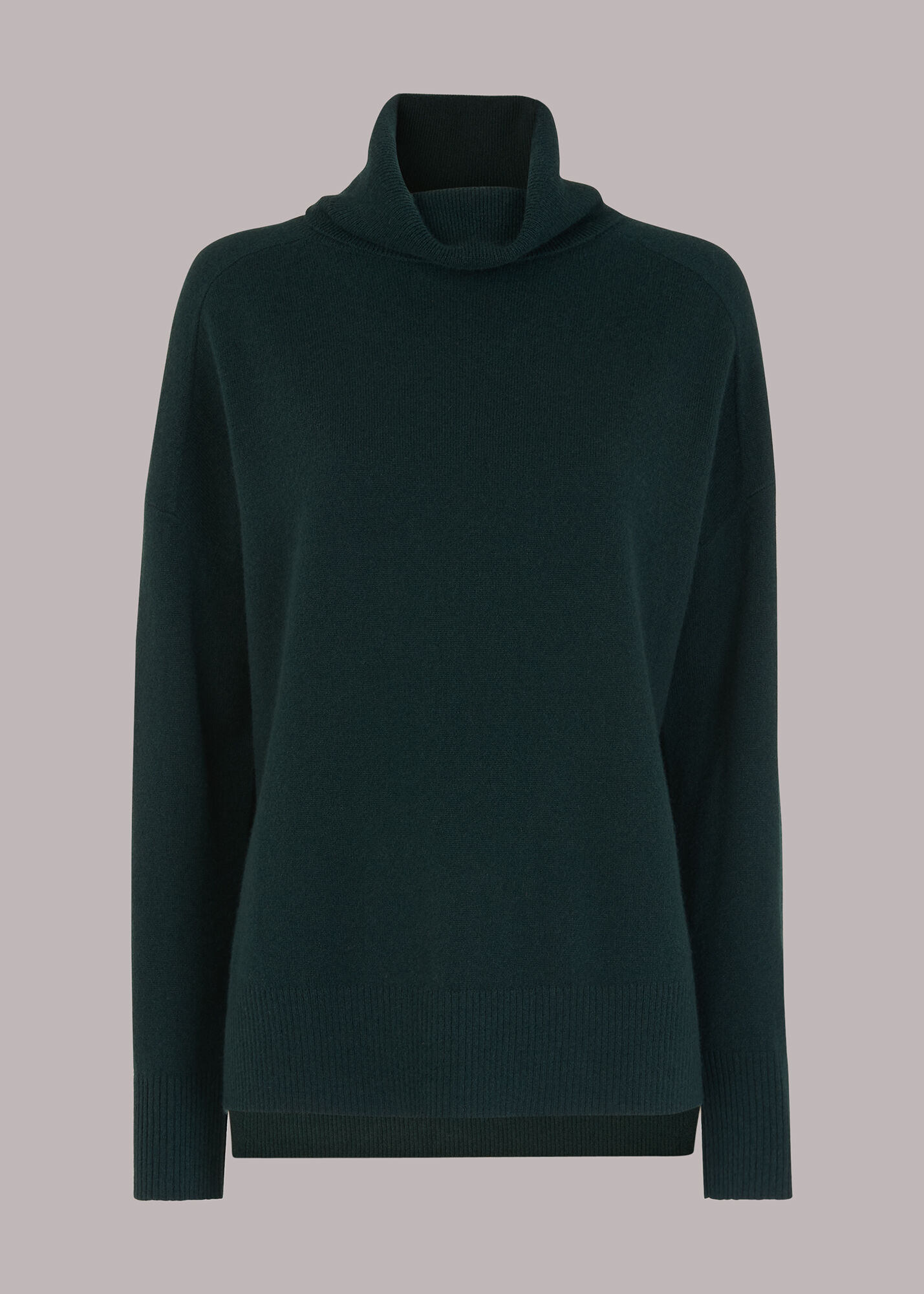 Dark green on sale cashmere sweater