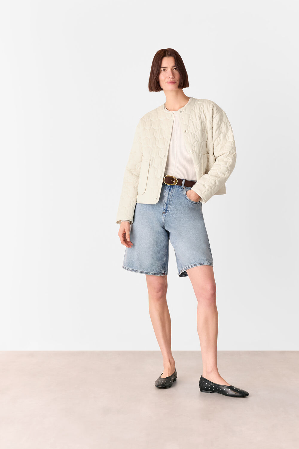 Maya Cotton Quilted Jacket