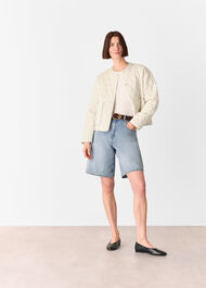 Maya Cotton Quilted Jacket