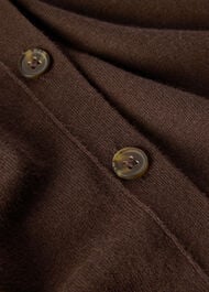 V Neck Linen Cardigan