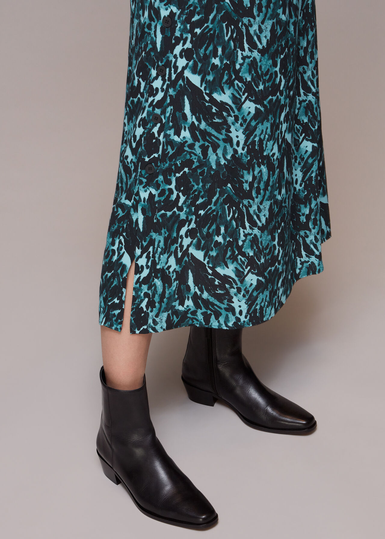 Bambi Animal Button Skirt