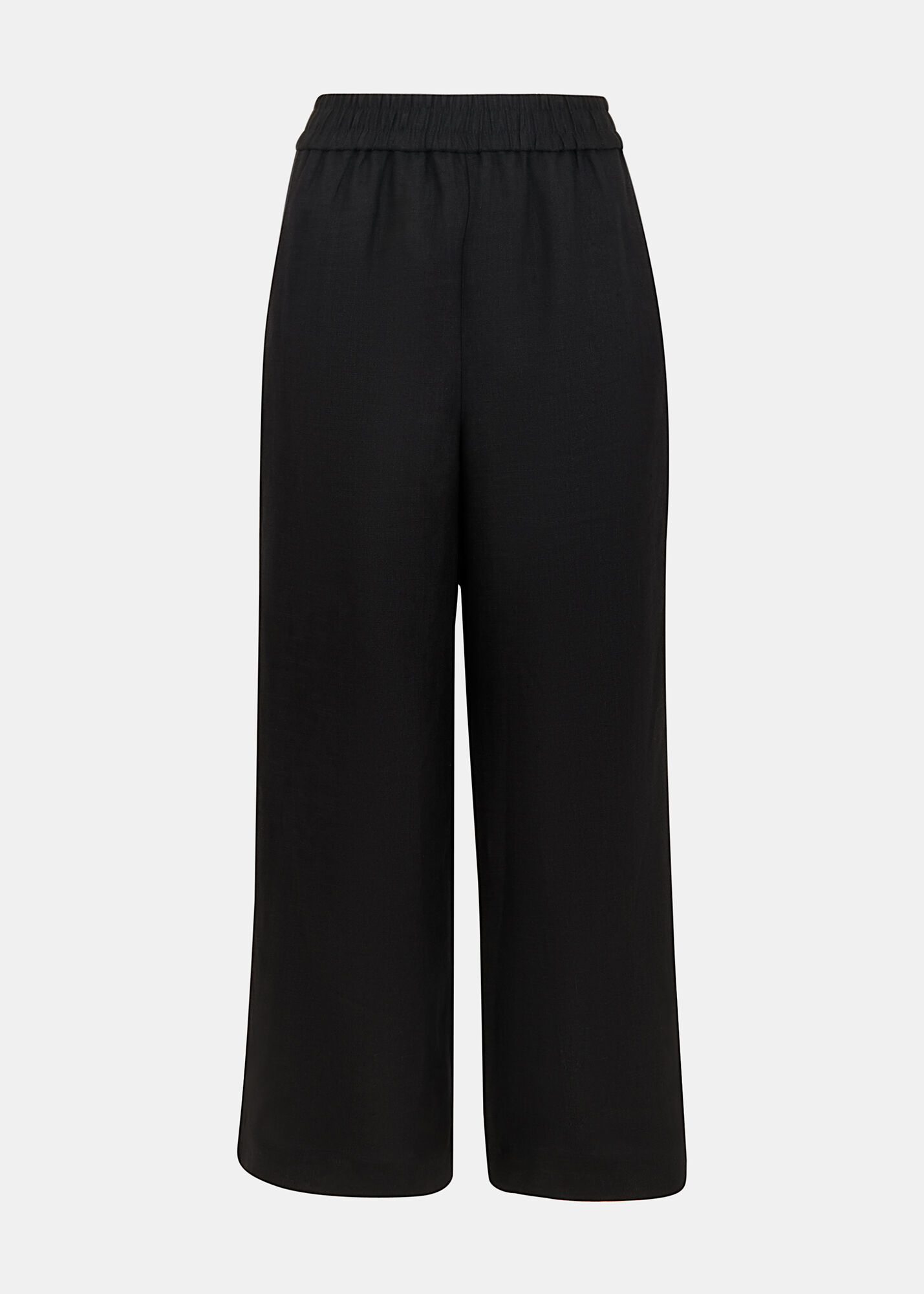 Black Linen Pocket Trouser | WHISTLES