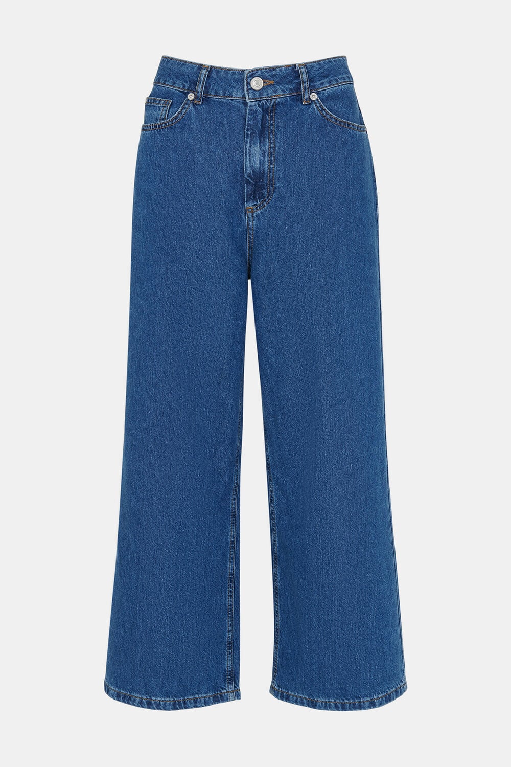 Wide Leg Cropped Jean
