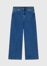 Stretch Straight Ankle Jean