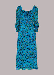 Farfalle Flower Midi Dress