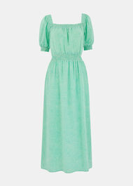 Scribble Check Dress