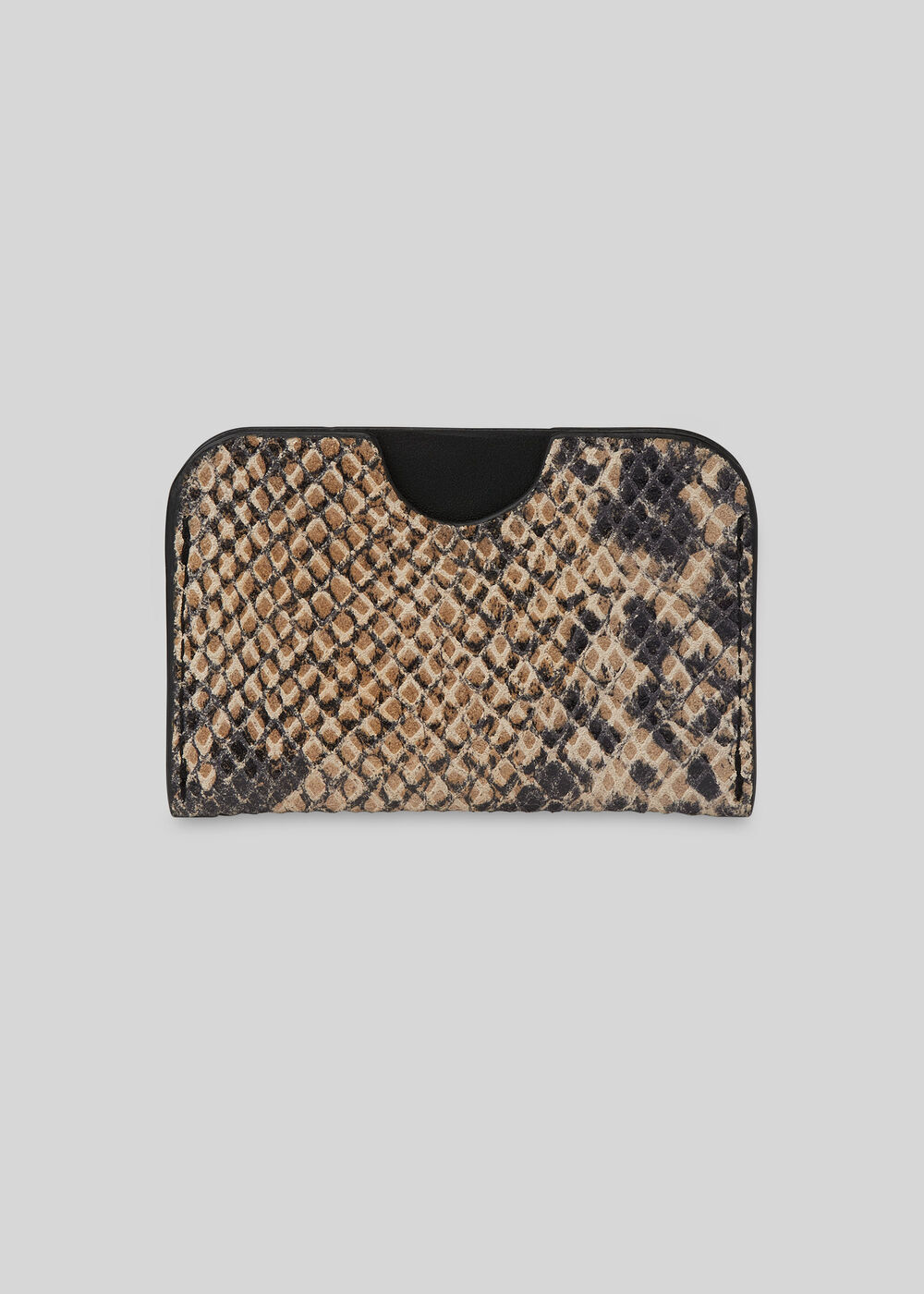 Snake Card Holder Black/Multi