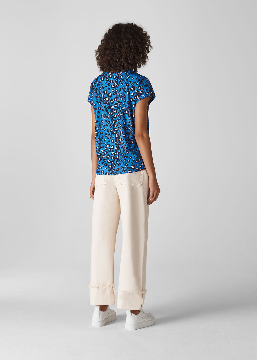 Brushed Leopard Minimal Tee