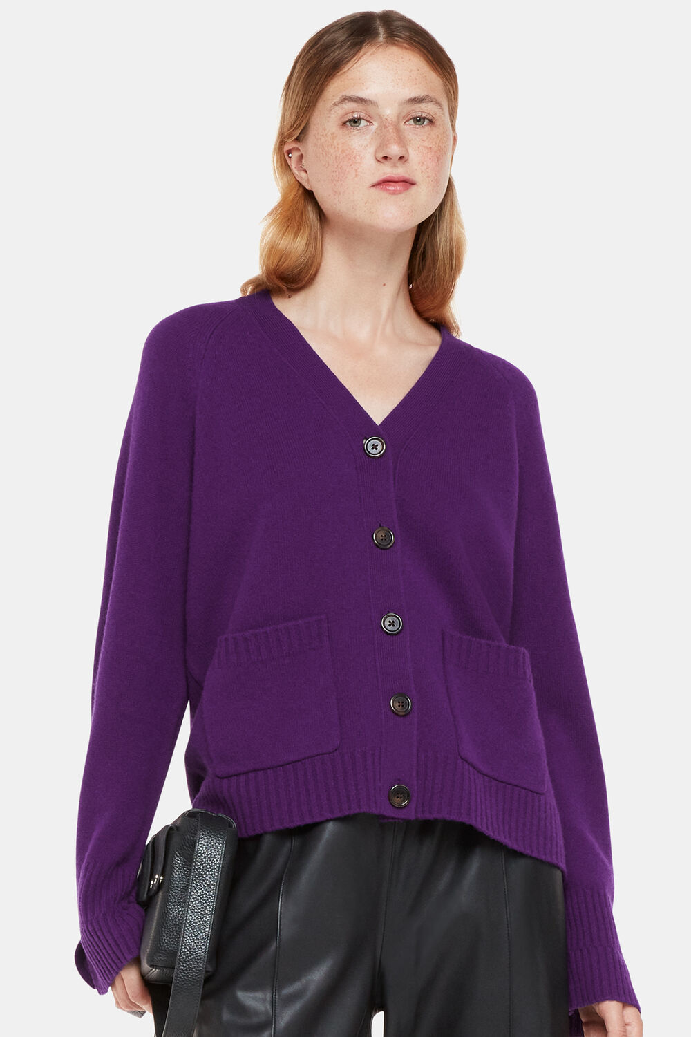 Wool Relaxed Pocket Cardigan