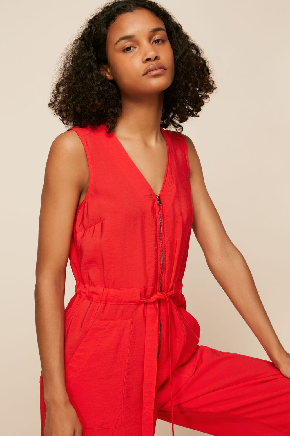 Corey Zip Casual Jumpsuit