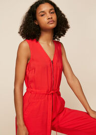 Corey Zip Casual Jumpsuit