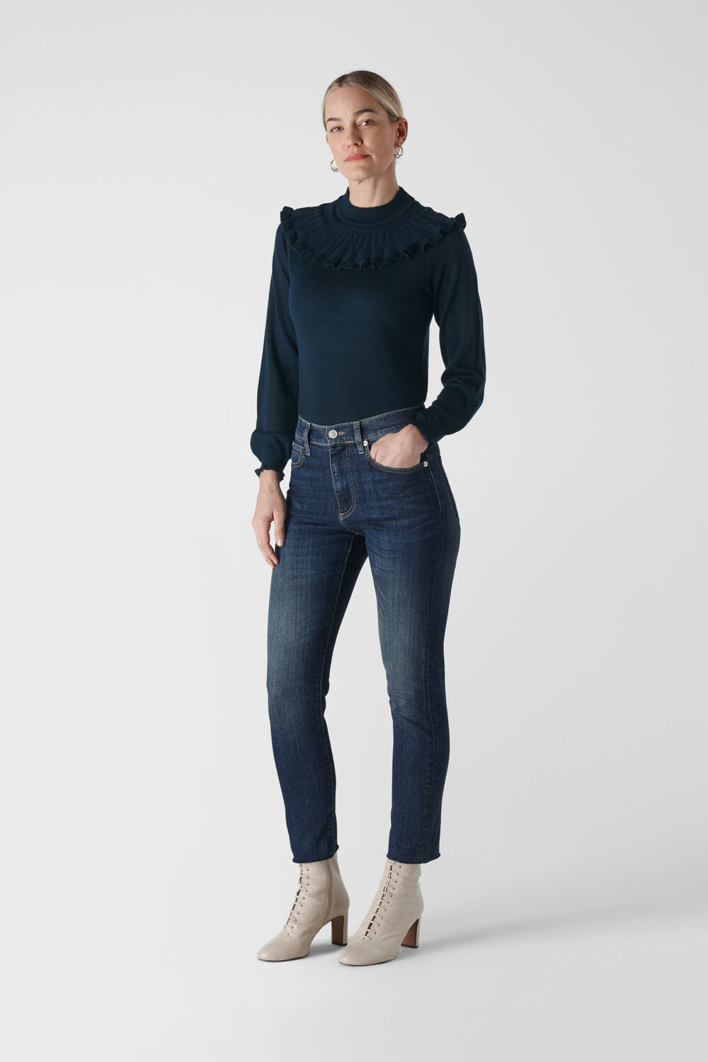 Perfect Slim Leg Jean Denim