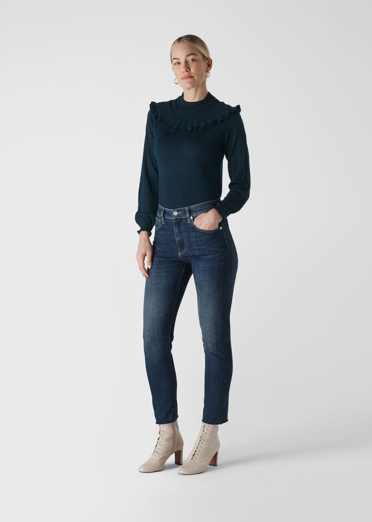 Perfect Slim Leg Jean Denim