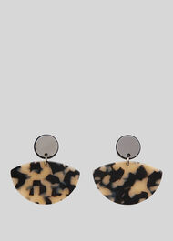 Statement Tort Resin Earring