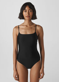 Strappy Swimsuit Black