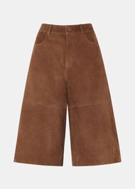 Suede Longline Short