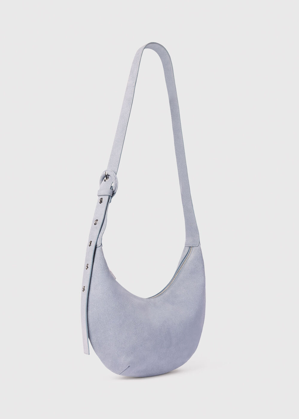 Small Sia Suede Crossbody Bag