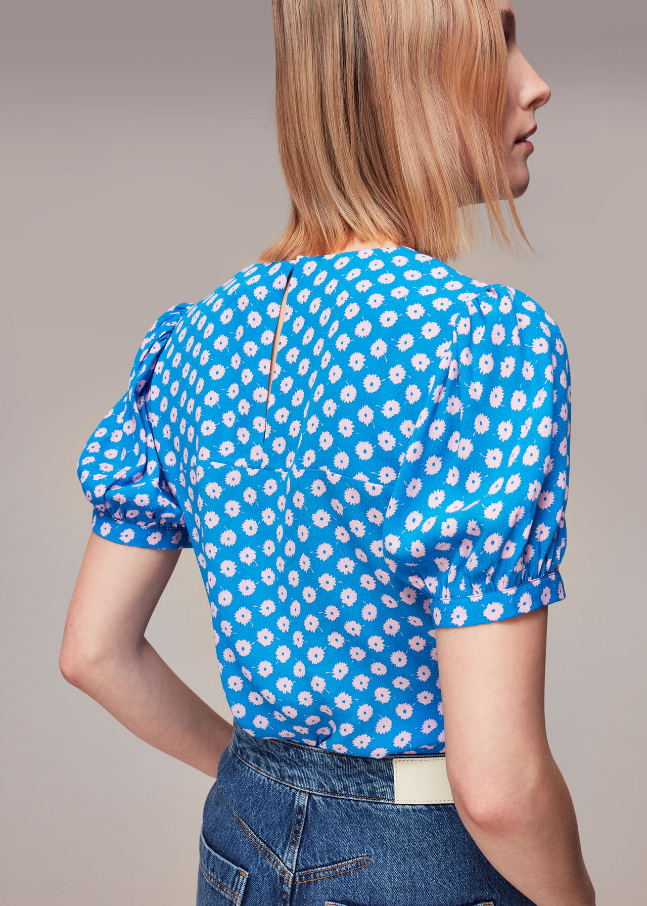 Floral Sunburst Blouse