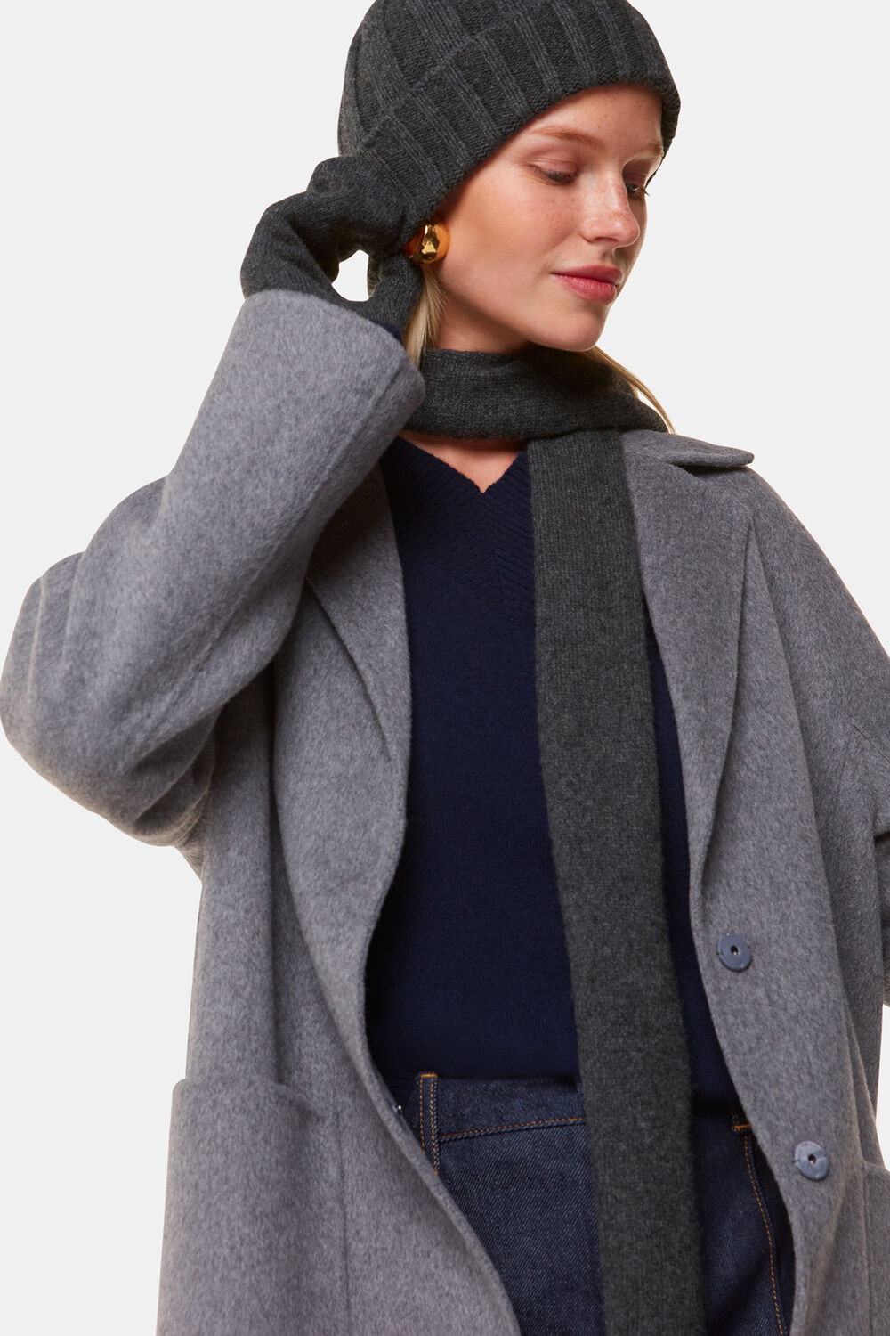 Cashmere Wool Blend Mittens